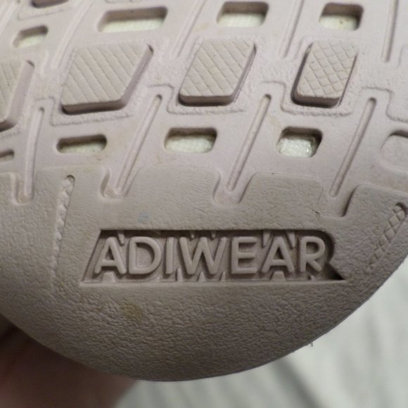Adidas Running Shoes Adiwear Grey White Girls Sneakers Size 3 - Picture 12 of 12